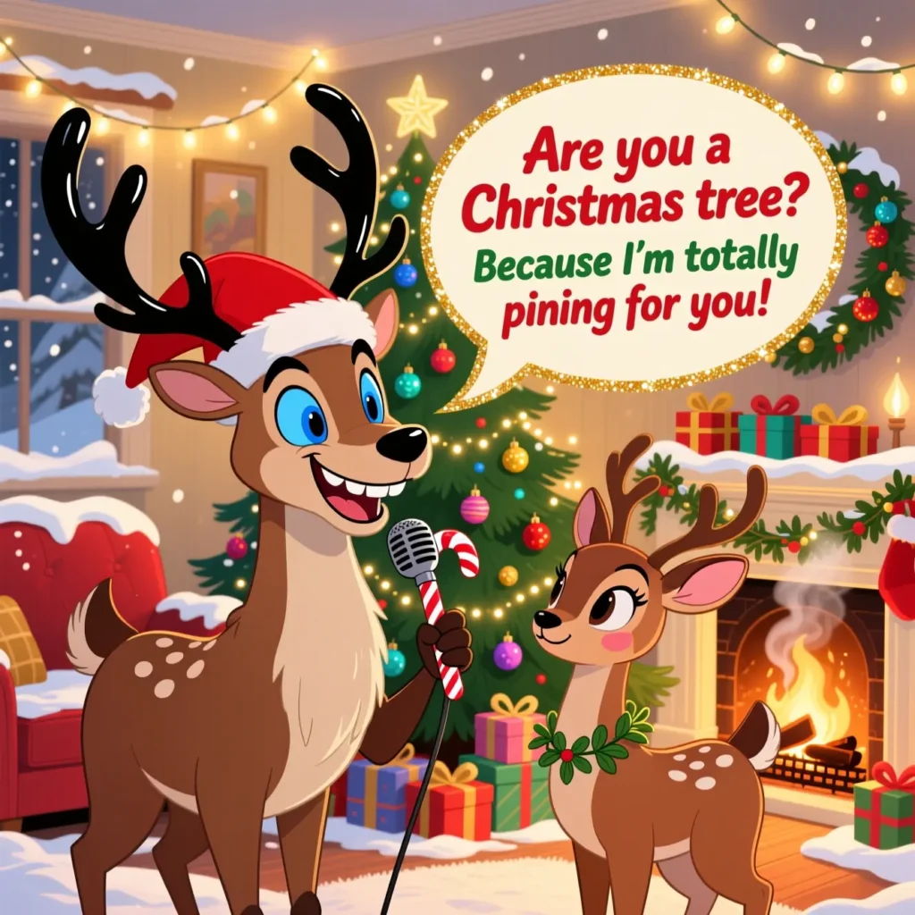 1. Funny Christmas Pick Up Lines