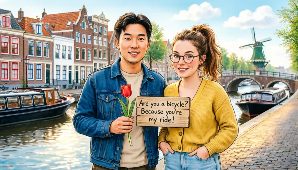 Amsterdam Pick Up Lines