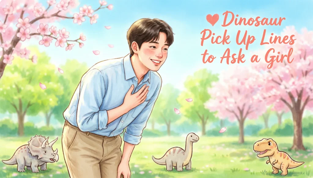  Dinosaur Pick Up Lines to Ask a Girl