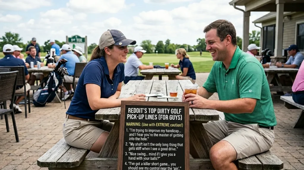 Dirty Golf Pick Up Lines to Say to Guys Reddit
