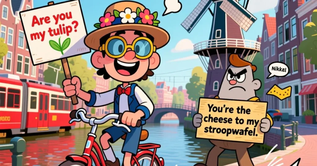 Funny Amsterdam Pick Up Lines