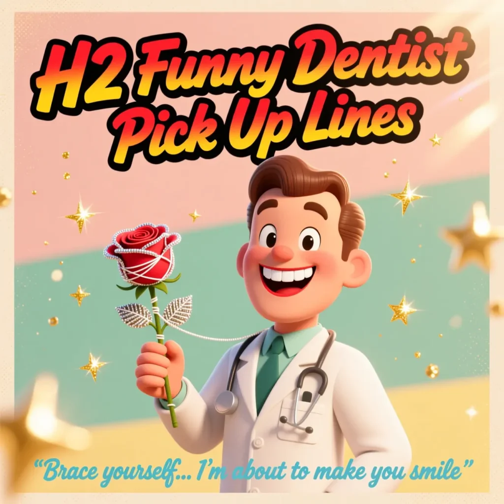 Funny Dentist Pick Up Lines