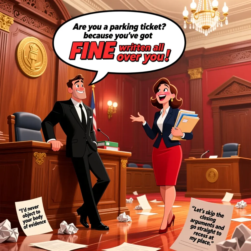 Funny Lawyer Pick Up Lines
