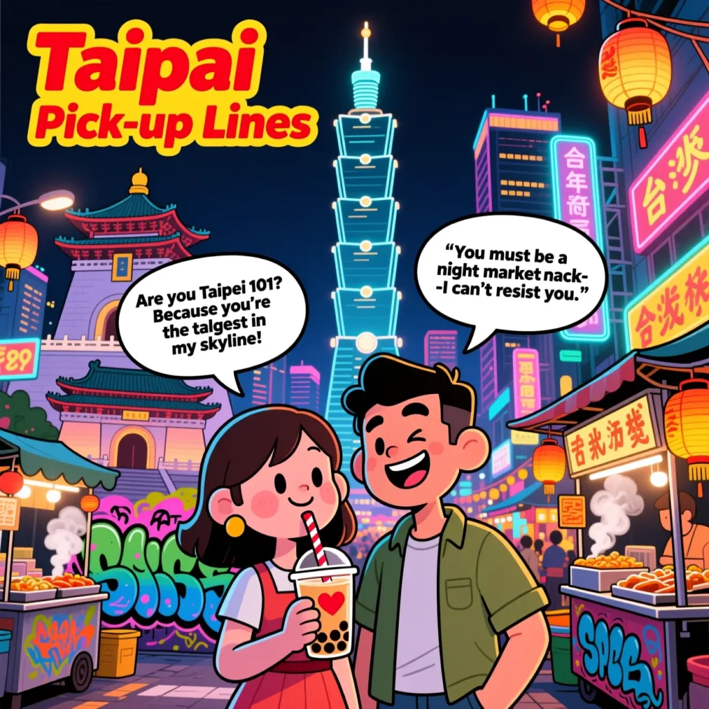 Funny Taipei City Pick Up Lines