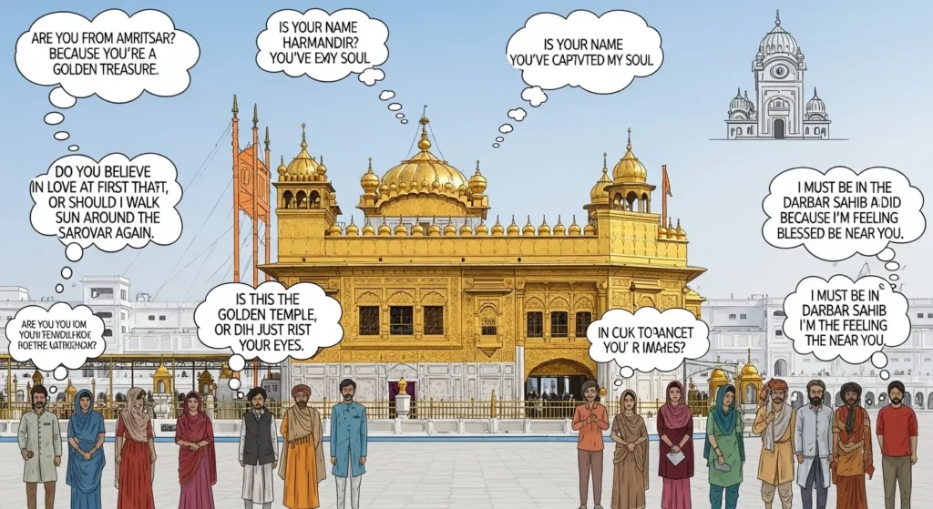 Golden Temple Pick Up Lines