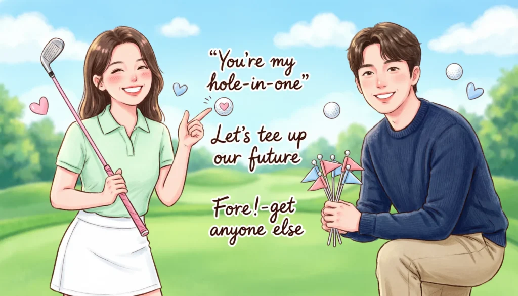 Golf Pick Up Lines Cute