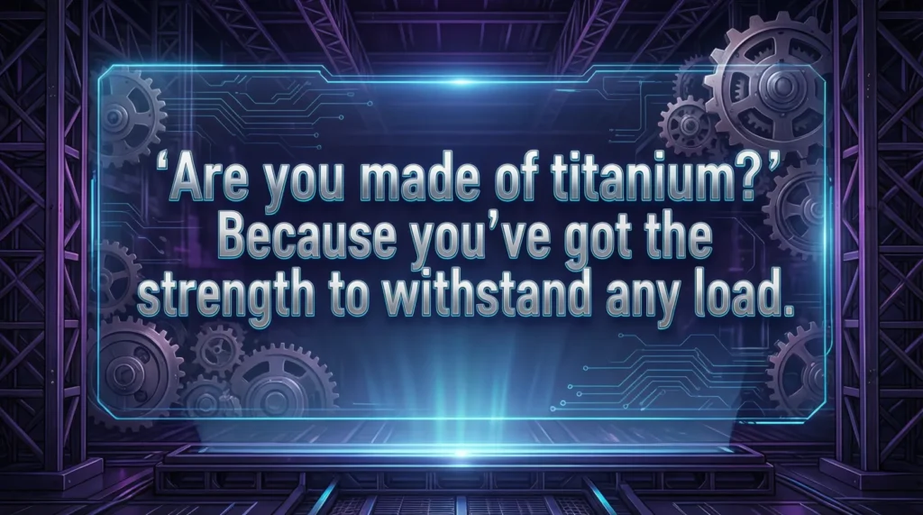 Mechanical Engineering Pick Up Lines