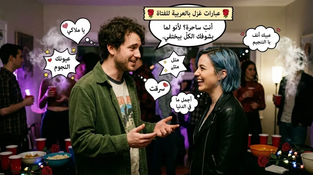Pick Up Lines in Arabic for Girl