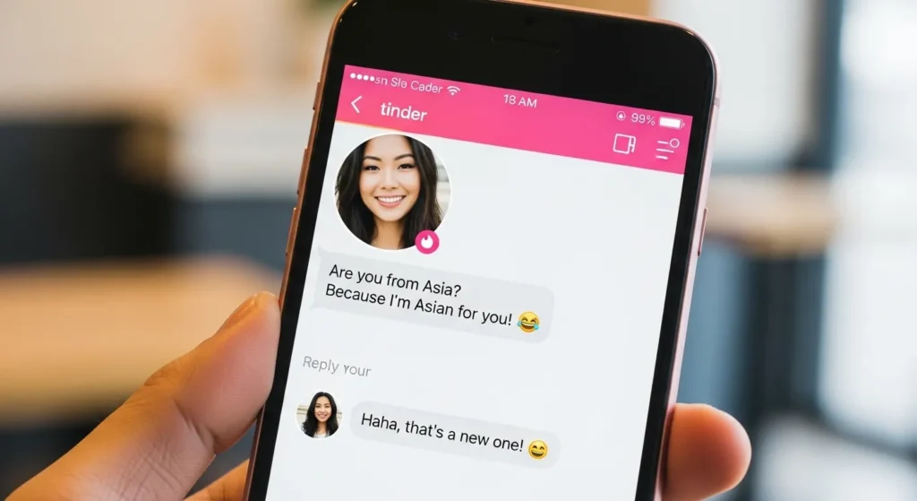 🔥 Asian Pick Up Lines (Tinder)