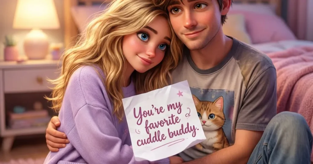 Cute Cuddle Pick Up Lines