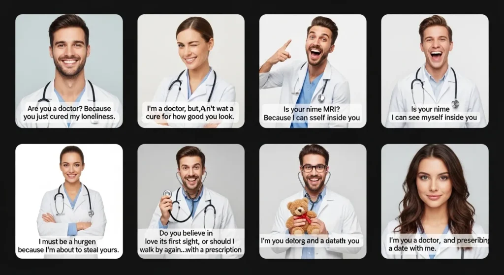 Flirty Doctor Pick Up Lines for Tinder