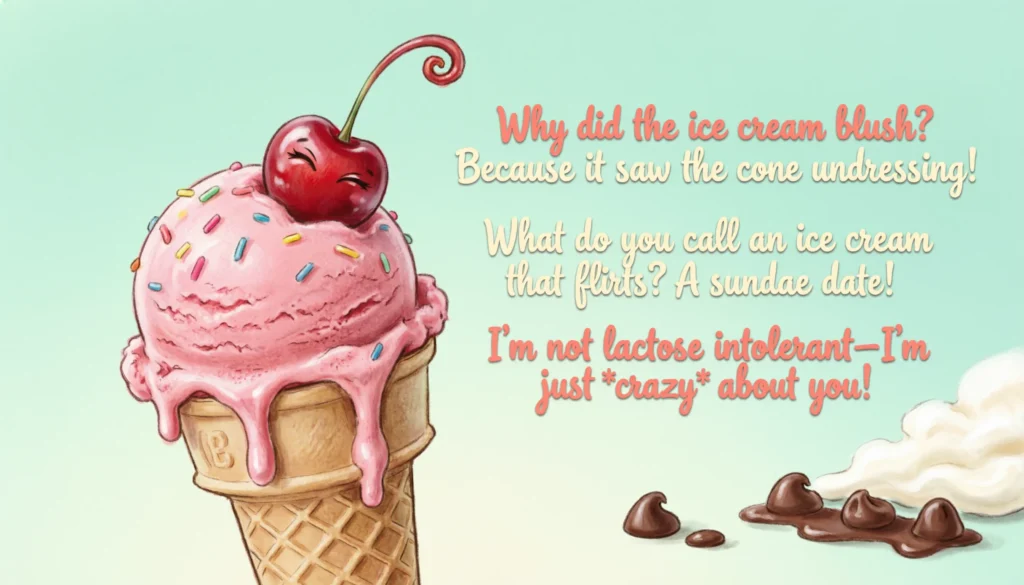 Flirty Ice Cream Jokes
