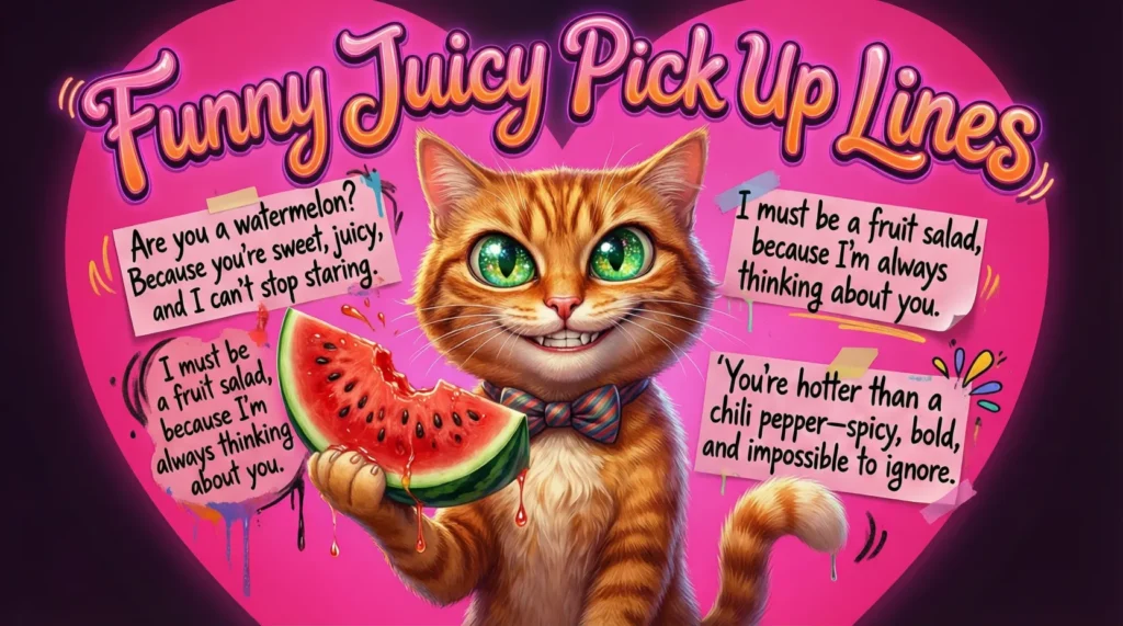Funny Juicy Pick Up Lines