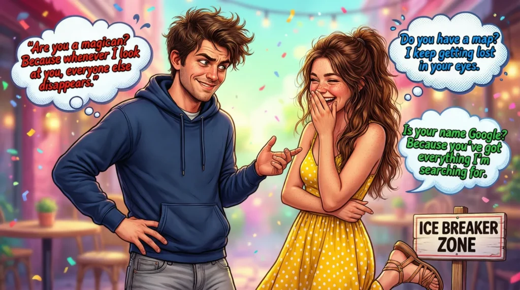 Funny Pickup Lines That Break the Ice