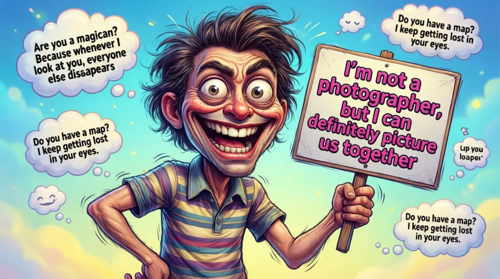 Funny Smiles Pick Up Lines