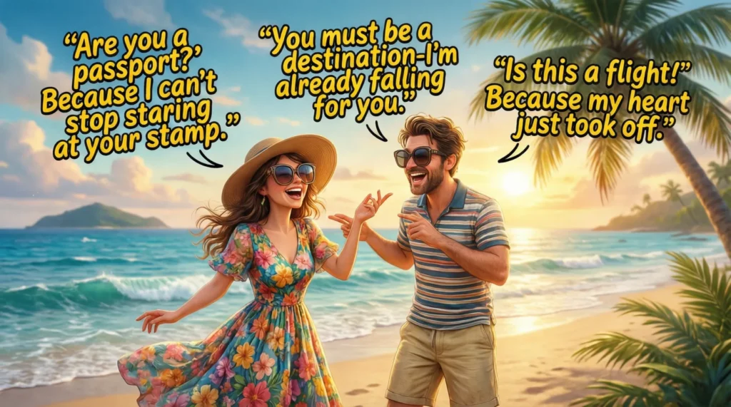 Funny Travel Pick Up Lines