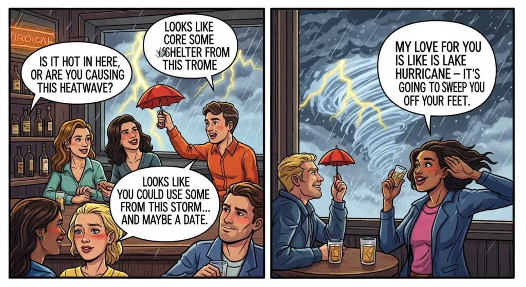Severe Weather Pick Up Lines