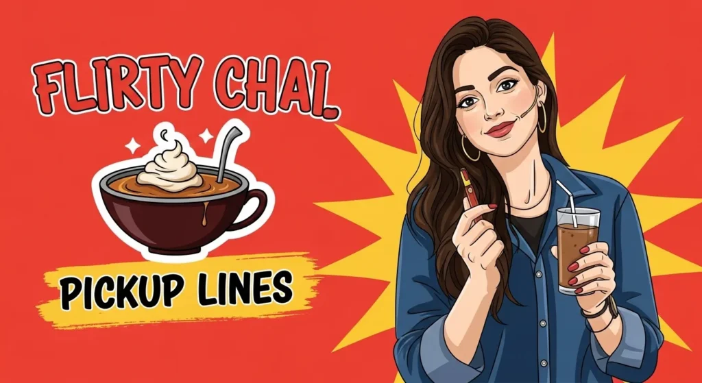 Flirty Chai Pickup Lines