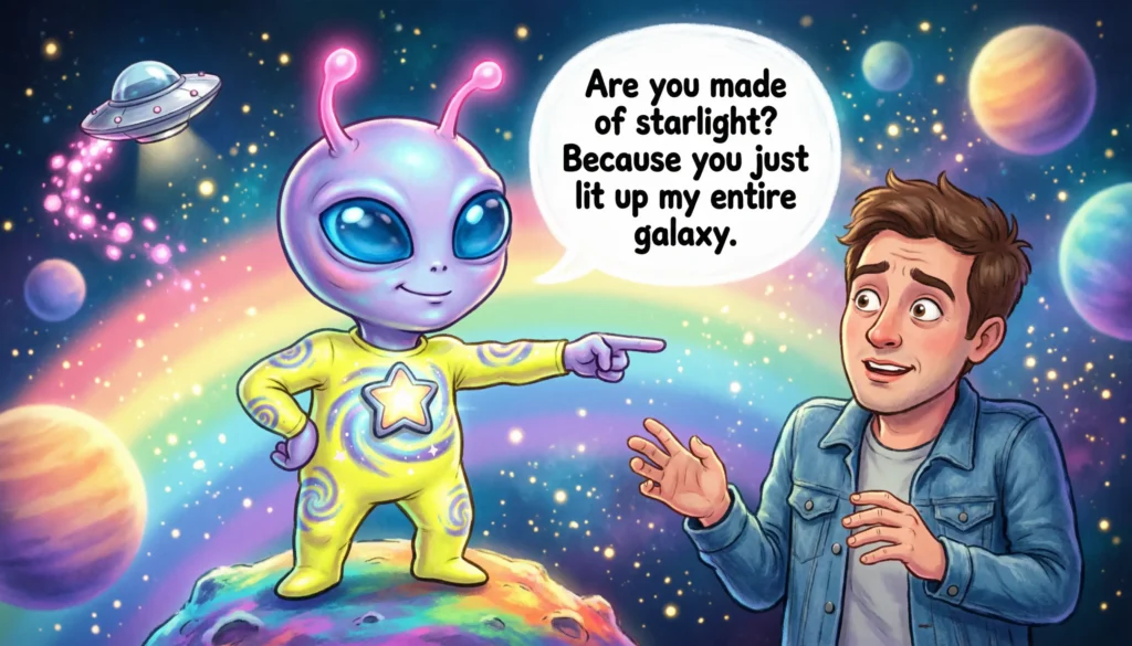 Funny Alien Pickup Lines