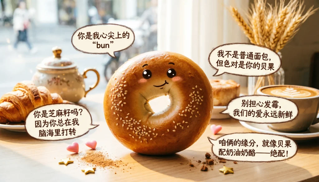 Funny Bagel Pickup Lines