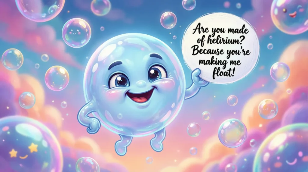 Funny Bubble Pickup Lines