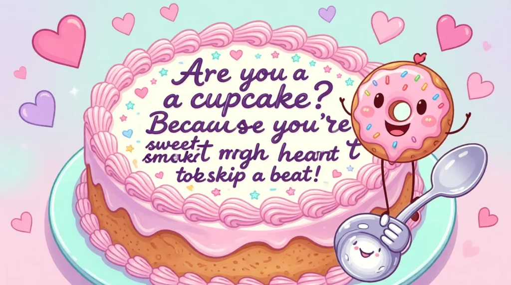 Funny Cake Pickup Lines