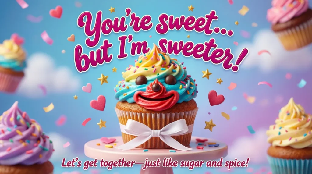 Funny Cupcake Pickup Lines