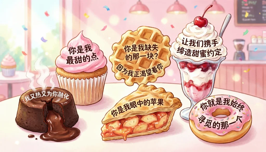 Funny Dessert Pickup Lines