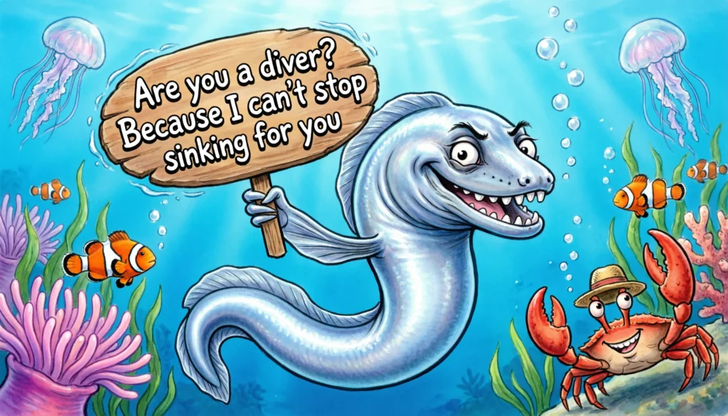 Funny Eel Pickup Lines