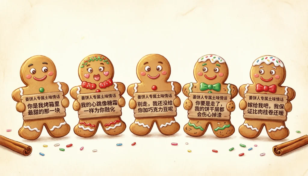 Funny Gingerbread Pickup Lines