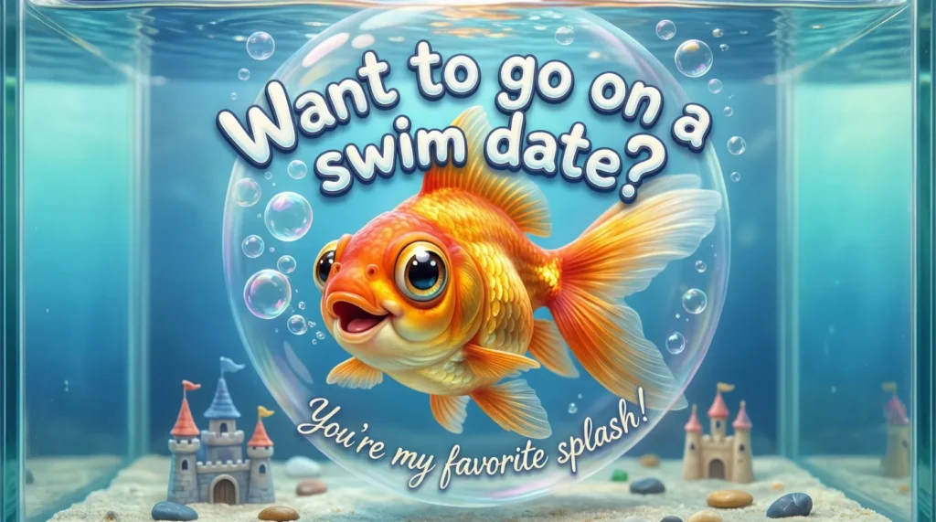 Funny Goldfish Pickup Lines