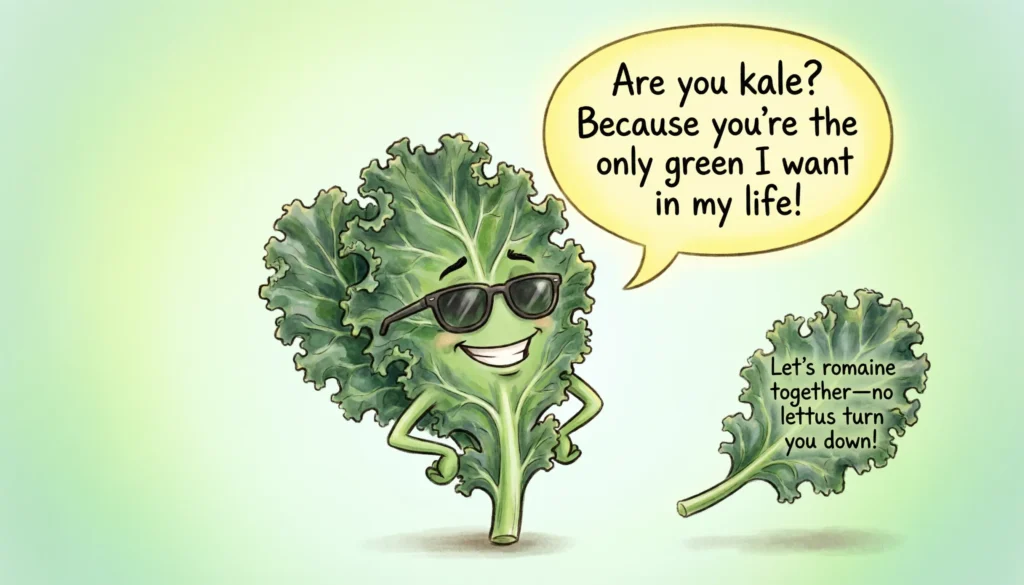 Funny Kale Pickup Lines