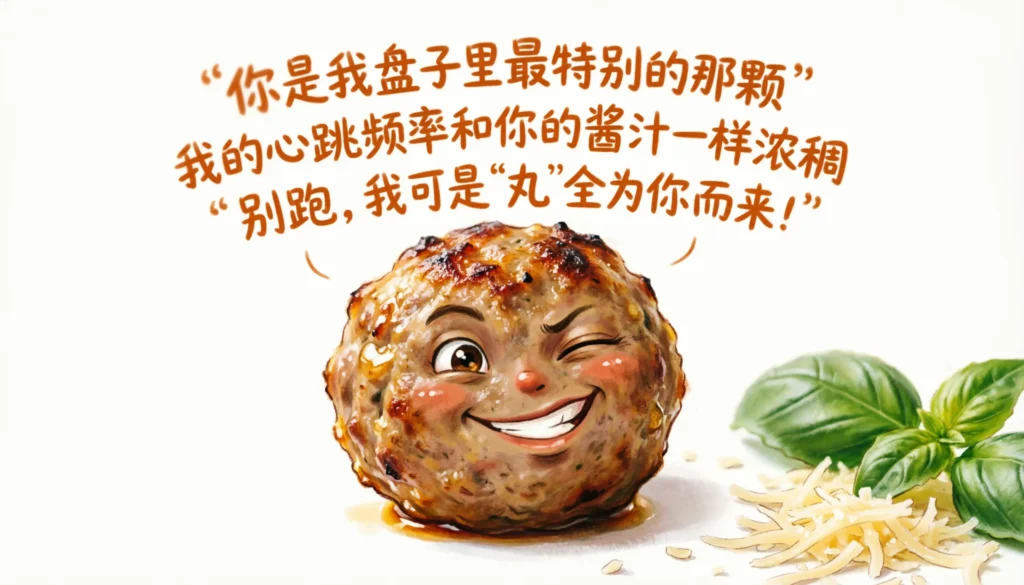 Funny Meatball Pickup Lines