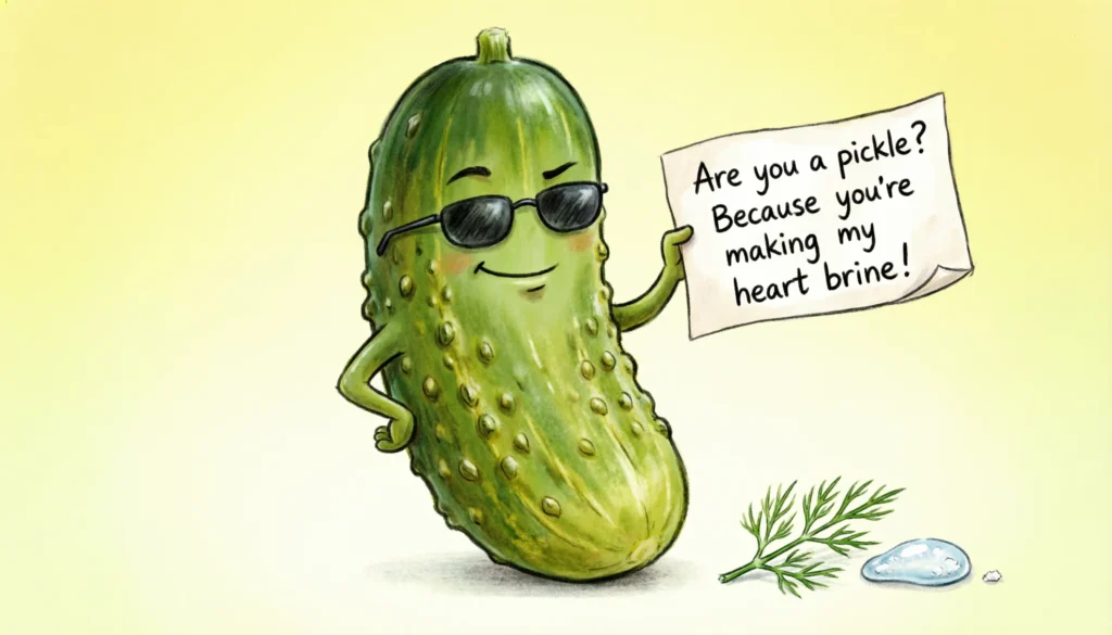 Funny Pickle Pickup Lines