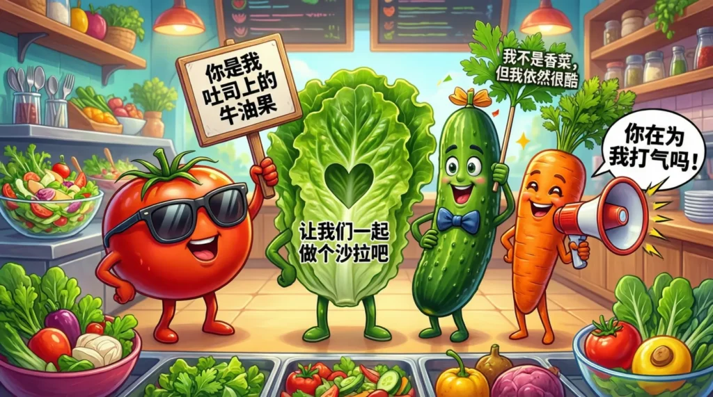 Funny Salad Pickup Lines