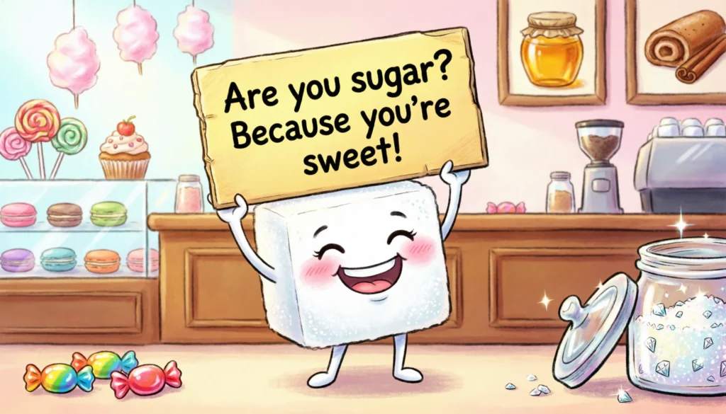 Funny Sugar Pickup Lines