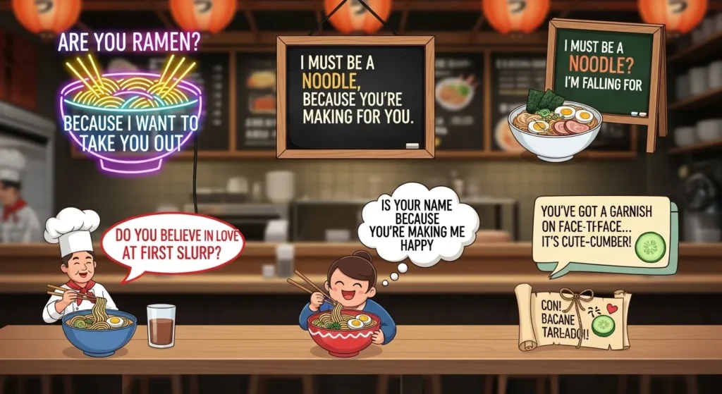 Ramen Pick Up Lines