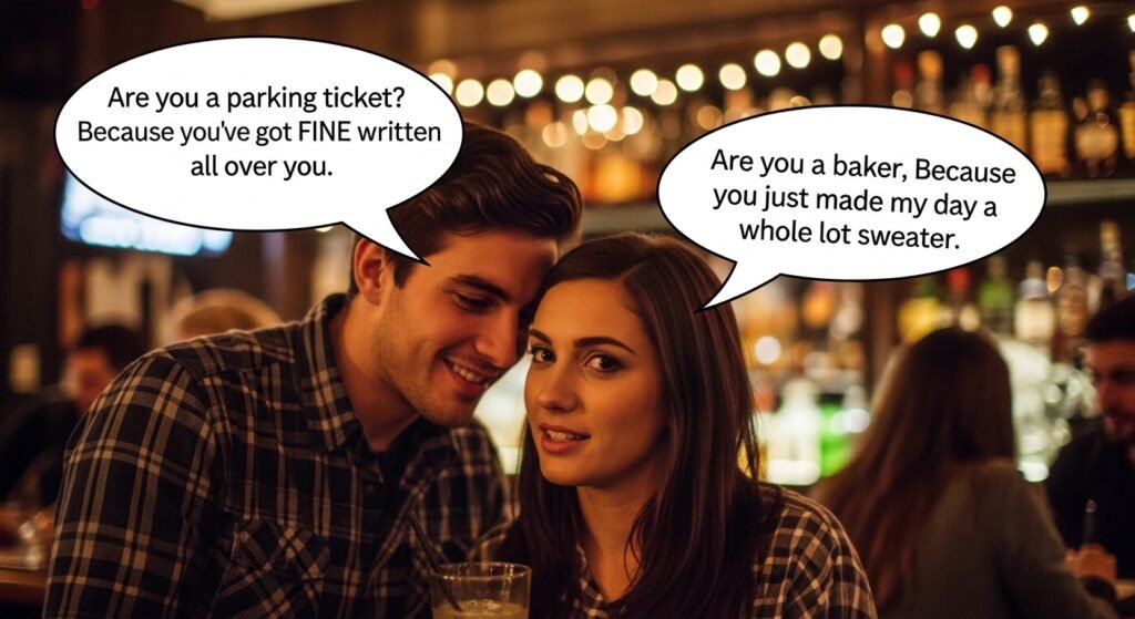 funny analogy pickup lines