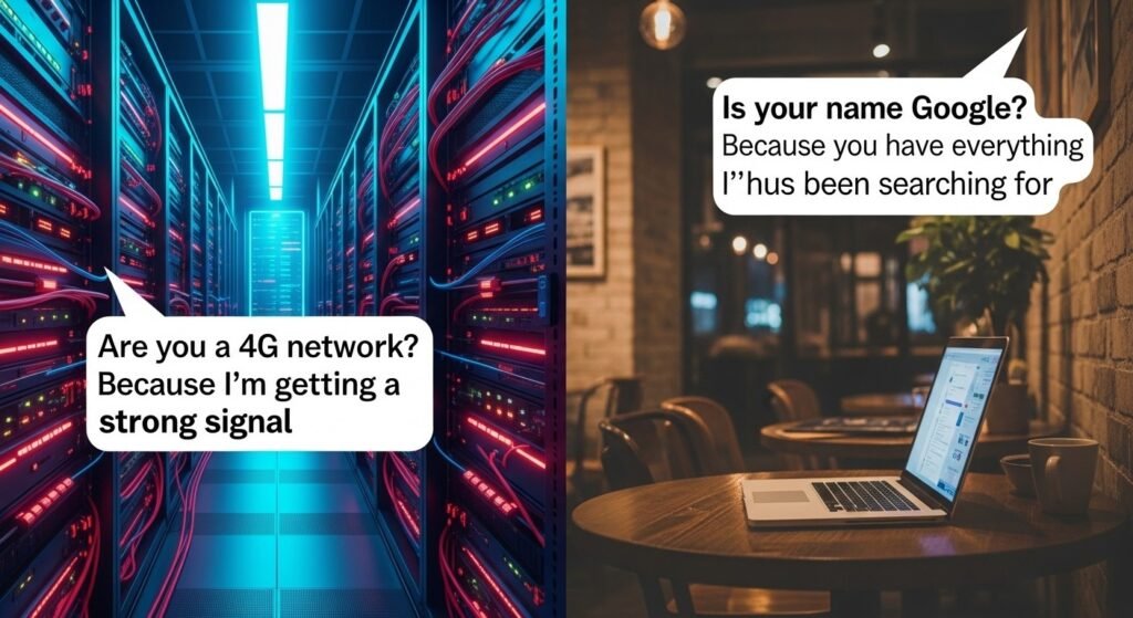 funny computer pickup lines