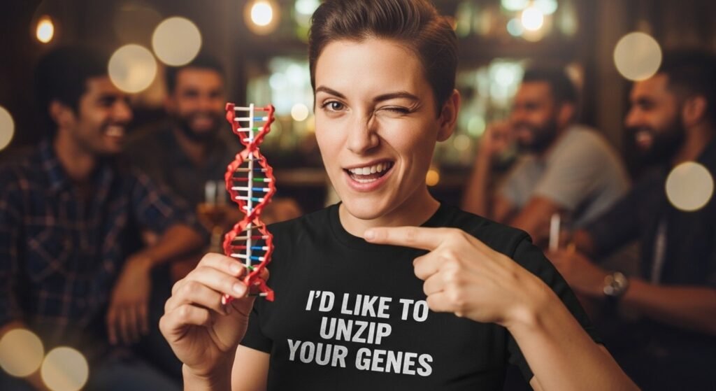 Funny DNA Pickup Lines

