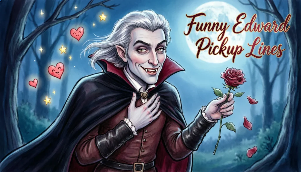 Funny Edward Pickup Lines