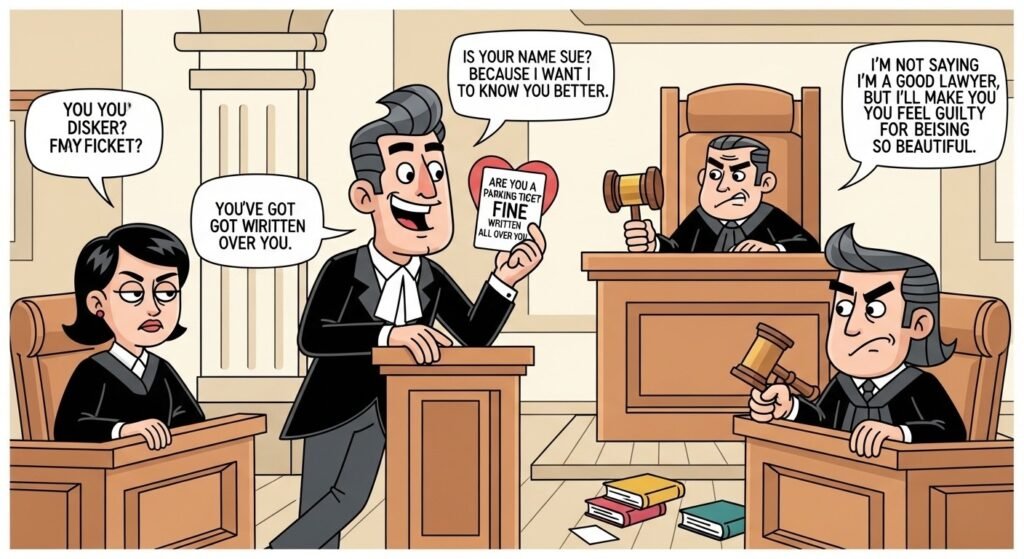 Funny Lawyer Pickup Lines