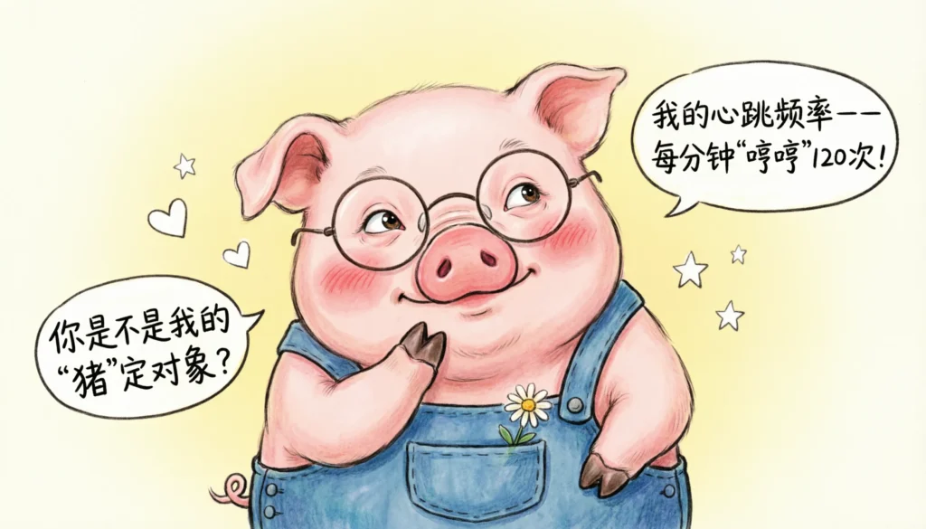 Funny Pig Pickup Lines