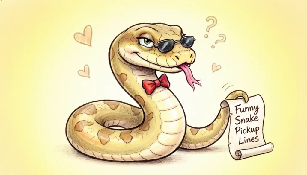 Funny Snake Pickup Lines