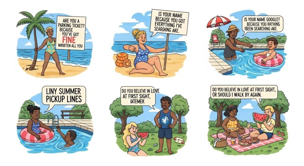 Funny Summer Pickup Lines