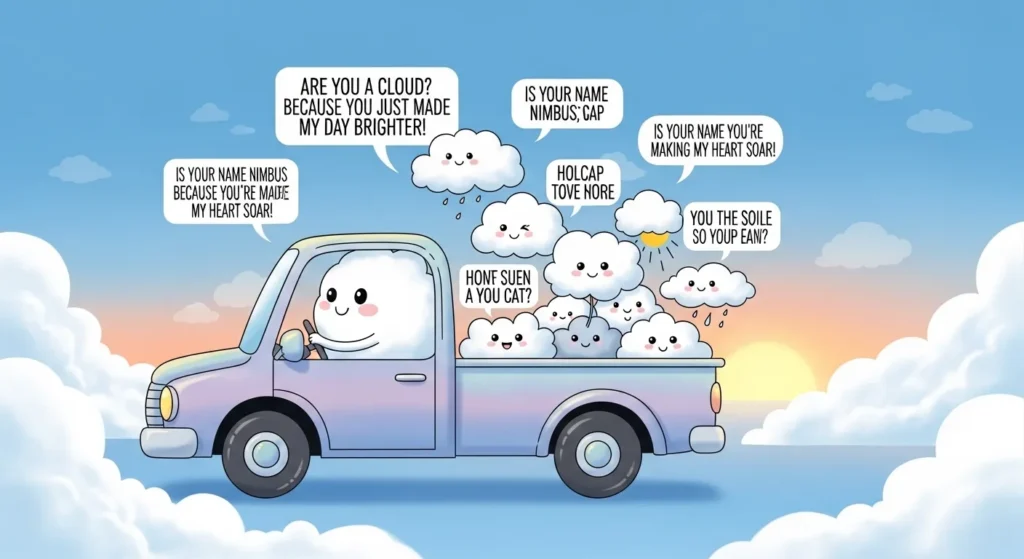  Cute Cloud Pickup Lines