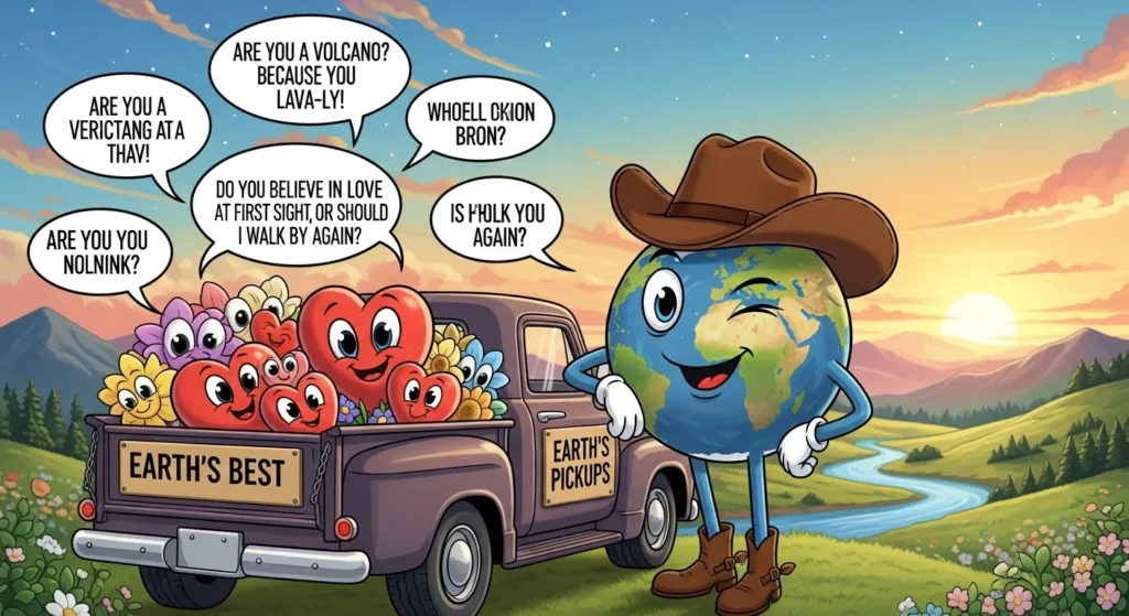 Cute Earth Pickup Lines