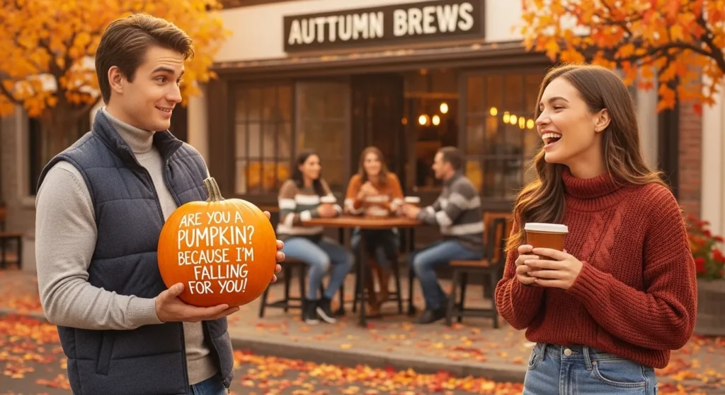 Funny Autumn Pickup Lines