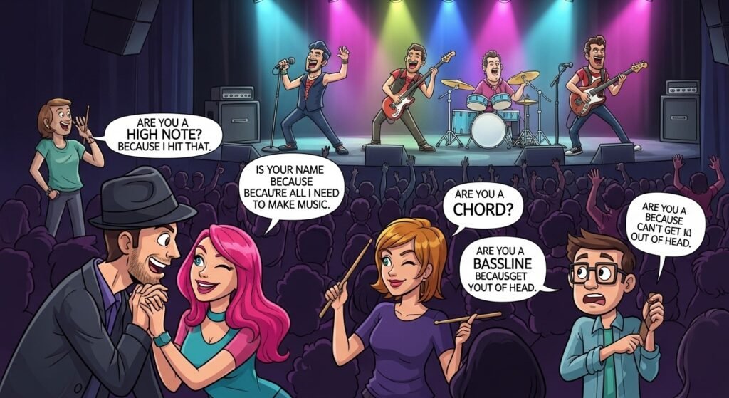 Funny Band Pickup Lines