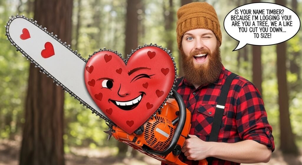 Funny Chainsaw Pickup Lines